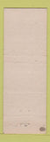 Matchbook Cover - Charlie's Mobil oil gas Sayre PA hillbilly