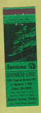 Matchbook Cover - Arrowhead Lodge Cypress Gardens FL Perkins Americana girlie