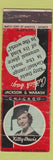Matchbook Cover - Kitty Davis  Cocktail Lounge Chicago IL girlie WORN