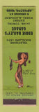 Matchbook Cover - Eddie Bailey's Garage Abington MA low phone # pinup