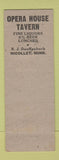 Matchbook Cover - Opera House Tavern Nicollet MN