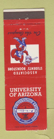Matchbook Cover - University of Arizona Wildcats Tucson AZ #2 RED