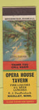 Matchbook Cover - Opera House Tavern Nicollet MN