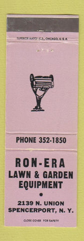 Matchbook Cover - Ron Era Lawn and Garden Equipment Spencerport NY