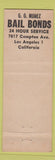 Matchbook Cover - GG Nunez Bail Bonds Compton CA