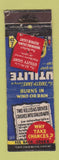 Matchbook Cover - Utilite Utility Light WEAR
