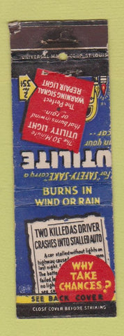 Matchbook Cover - Utilite Utility Light WEAR