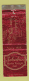 Matchbook Cover - Suburban Motor Freight Trucking MI KY WV POOR