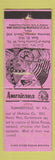 Matchbook Cover - Summersville WV Civil War Perkins Americana WEAR