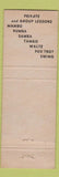 Matchbook Cover - Cabot's Lakeview Tavern Ludington MI