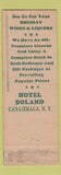 Matchbook Cover - Earl's Restaurant Escondido CA SAMPLE 1950