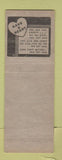 Matchbook Cover - Jim & Evylin's Tavern Ponca City OK pinup WEAR