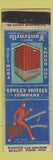 Matchbook Cover - Hotel Fontenelle Omaha NE DQ WEAR