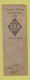 Matchbook Cover - New Era Cafe Cincinnati OH DQ POOR