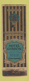 Matchbook Cover - Hotel Gibson Cincinnati OH DQ WEAR