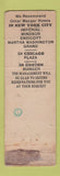 Matchbook Cover - Hotel Annapolis Washington DC FEDERAL LONG WEAR