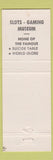 Matchbook Cover - Domenic's Delta Saloon Virginia City NV low phone #