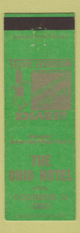 Matchbook Cover - Ohio Hotel Columbus OH