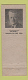 Matchbook Cover - Blue Bonnet Inn Corpus Christi TX pinup WEAR