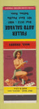 Matchbook Cover - Fuller Auto Salvage Salina KS pinup