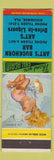 Matchbook Cover - Art's Buckhorn Bar Liquor Kissimmee FL pinup