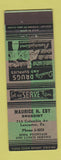 Matchbook Cover - Maurice H Eby Drugs Lancaster PA