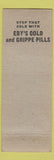 Matchbook Cover - Maurice H Eby Drugs Lancaster PA