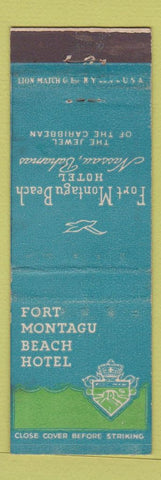 Matchbook Cover - Fort Montagu Beach Hotel Nassau Bahamas