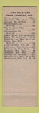Matchbook Cover - Al's Taxi Bridgeport CT pinup