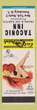 Matchbook Cover - Art Steiner Match Collector Fort Worth TX pinup