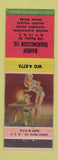 Matchbook Cover - Danish Transmission New York City pinup WEAR