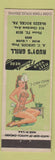 Matchbook Cover - Rudy's Grill McKees Rocks PA pinup girlie back