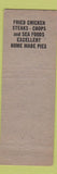 Matchbook Cover - Monroe Restaurant Newport News VA