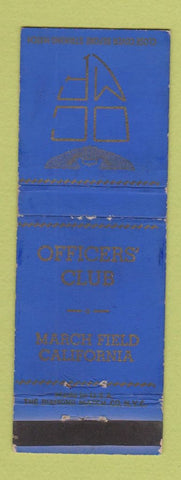 Matchbook Cover - Officers' Club March Field CA WEAR