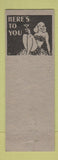 Matchbook Cover - Royal Cafe and Bar Canon City Colorado pinup girlie back