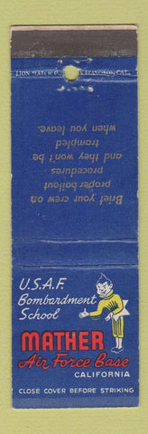 Matchbook Cover - Mather Air Force Base CA
