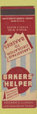 Matchbook Cover - Bakers' Helper Magazine Chicago IL SAMPLE