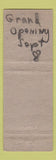 Matchbook Cover - Al and Bena's Tavern girlie WEAR