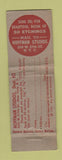 Matchbook Cover - Hoffman Studios Dog Cartoon girlie WEAR