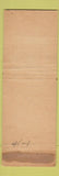 Matchbook Cover - Farley Hotel Ontario OR girlie WORN