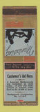 Matchbook Cover - SAMPLE Manicuring WORN 1938