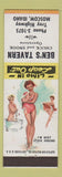 Matchbook Cover - Ben's Tavern Moscow ID pinup