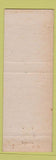 Matchbook Cover - Lincoln View Motel between Gettysburg York PA low phone WEAR