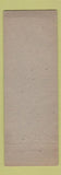 Matchbook Cover - Sid's Bar Carver MN
