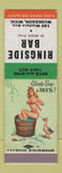 Matchbook Cover - Ringside Bar Muskegon MI pinup