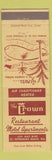 Matchbook Cover - The Crown Restaurant St Petersburg Beach FL