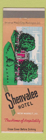 Matchbook Cover - Shenvalee Hotel New Market VA