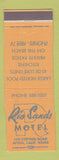 Matchbook Cover - Rio Sands Motel Aptos CA PEACH