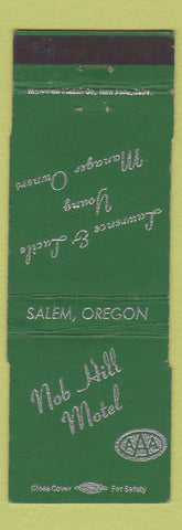 Matchbook Cover - Nob Hill Motel Salem OR