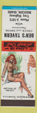 Matchbook Cover - Ben's TAvern Moscow ID pinup
